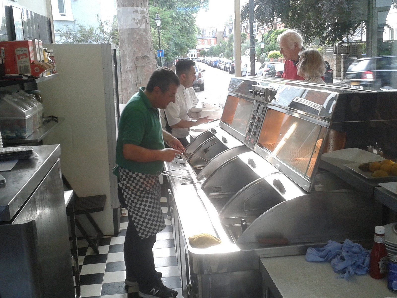 Inside The Garden Fish Bar